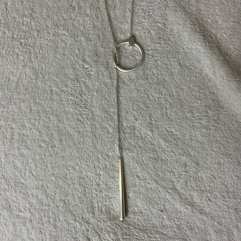 Kendra Scott Tegan Y Necklace in silver